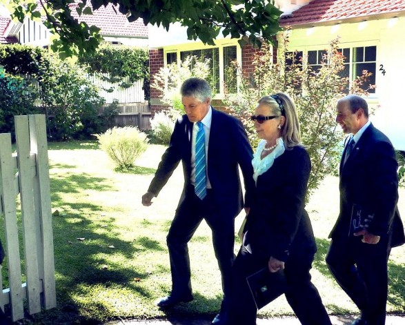 US Secretary of State Hillary Clinton