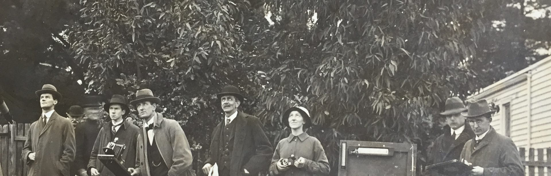 Possible observation of Partial Eclipse of Sun 1910  or  Solar eclipse 1916