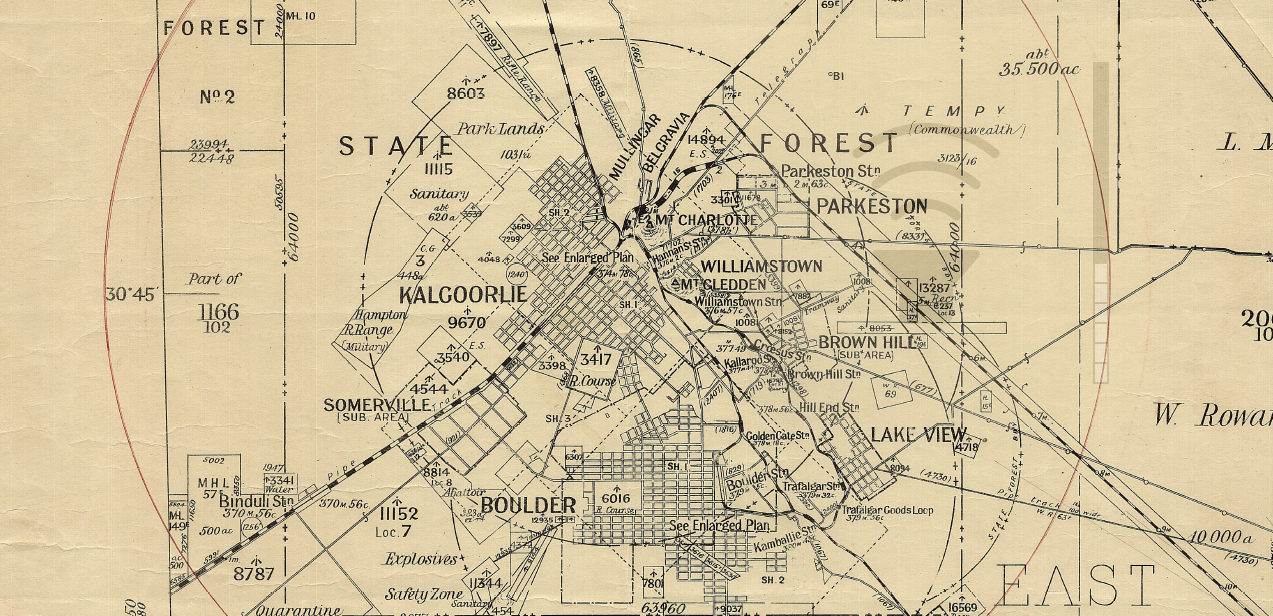 1936 Kalgoorlie Prohibited Area Proclamation