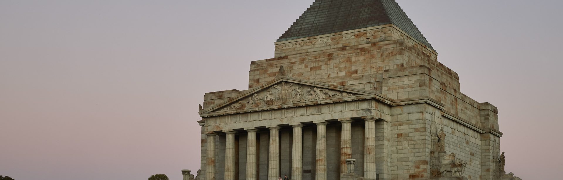 The Shrine of Remembrance. Photographer: Earl Carter