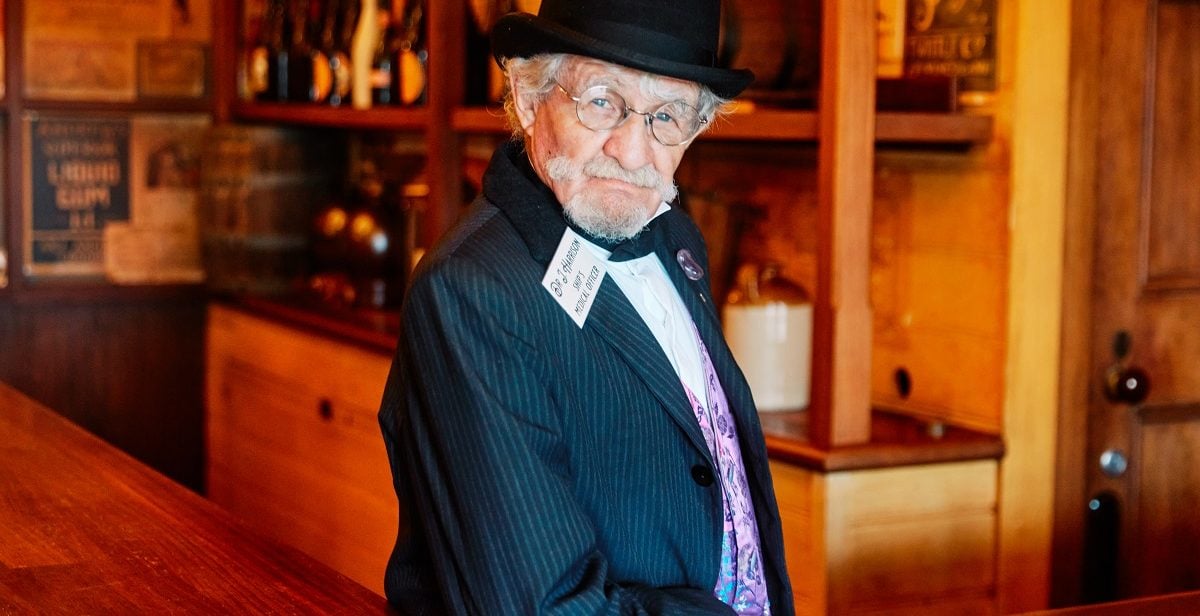John Harrison brings his Great Great Grandfather to life