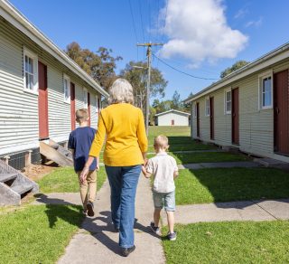 Exploring Bonegilla Migrant Experience with grandchildren for Mother s Day related image