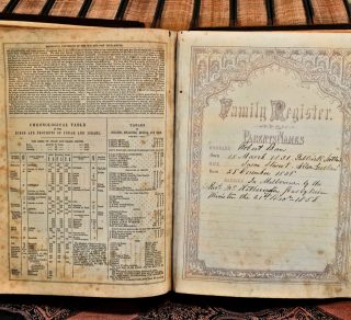 Bain Family Bible related image