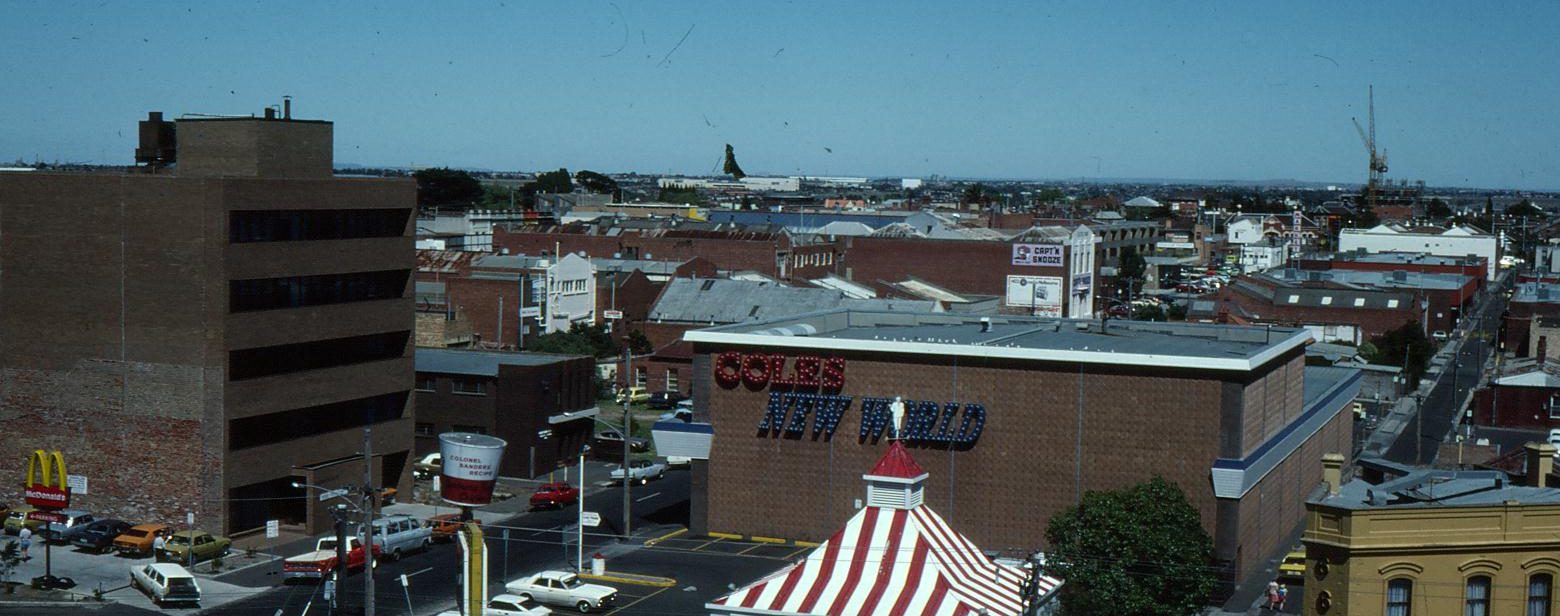Moonee Ponds Junction circa 1975