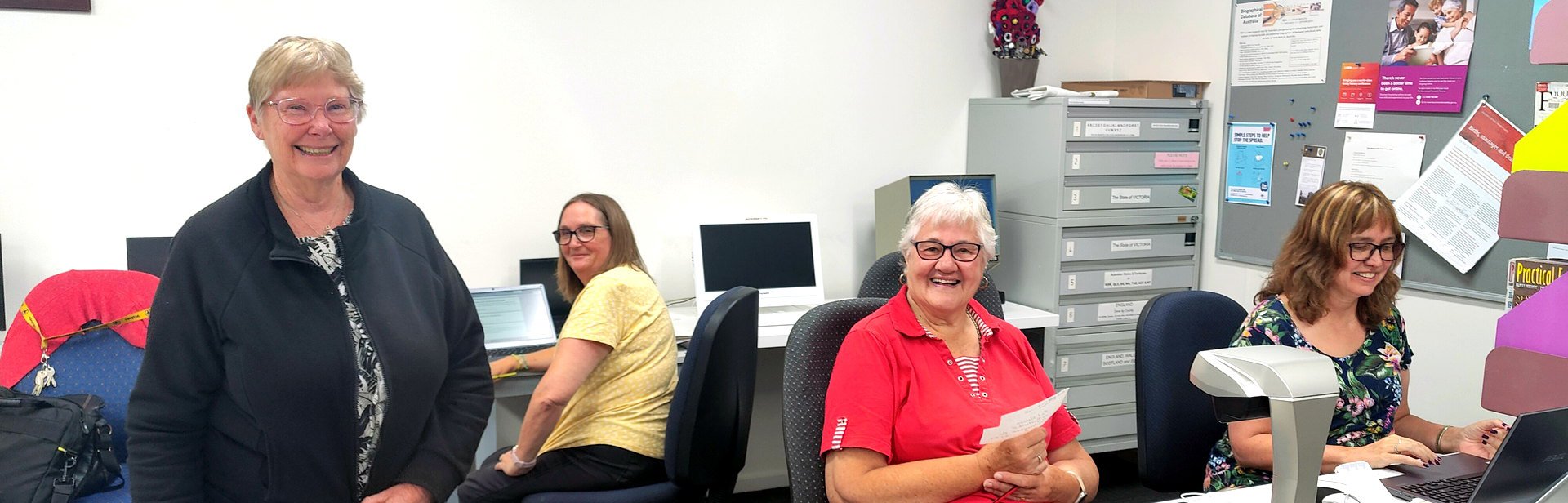 Working with others makes researching family and local histories fun
