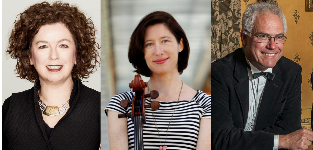 Vivien Hamilton (mezzo-soprano), Josephine Vains (cello), Robert Chamberlain (piano)