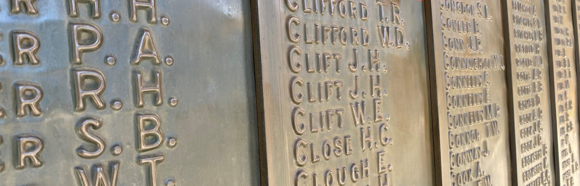 Soldiers Memorial Honour Boards