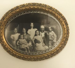 Lionel and Fanny Samson and five of their children related image