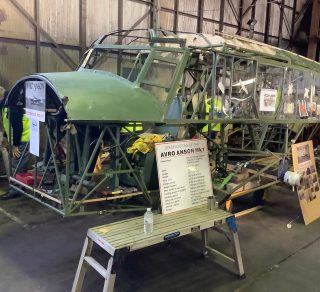 Avro Anson being restored related image