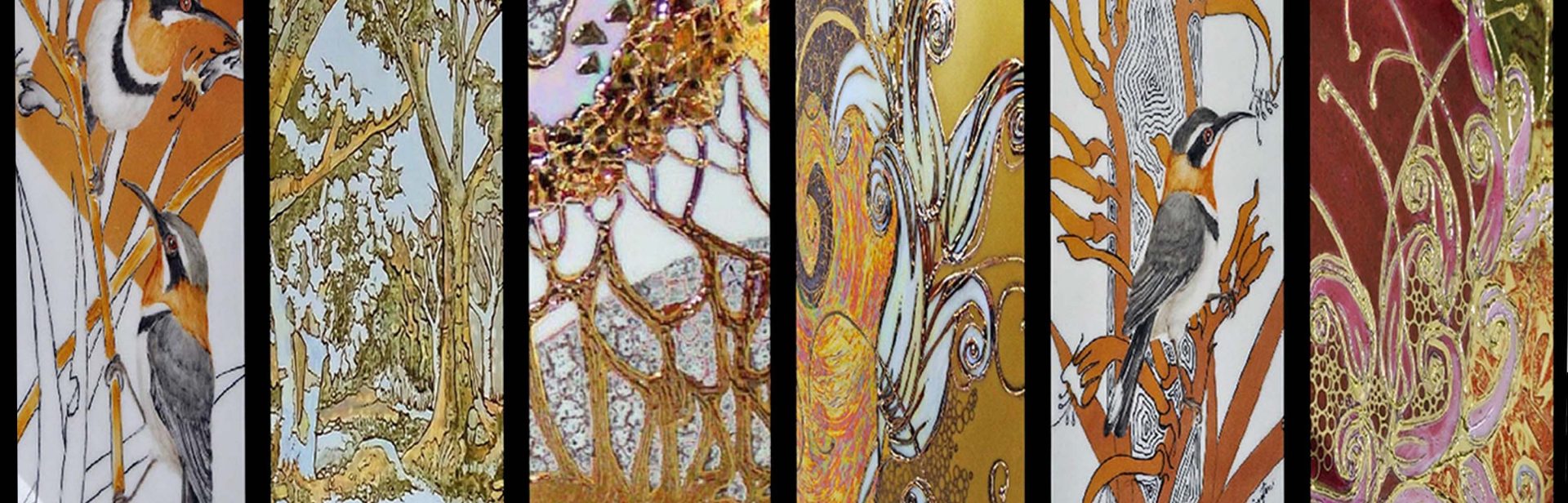 Gold Collage