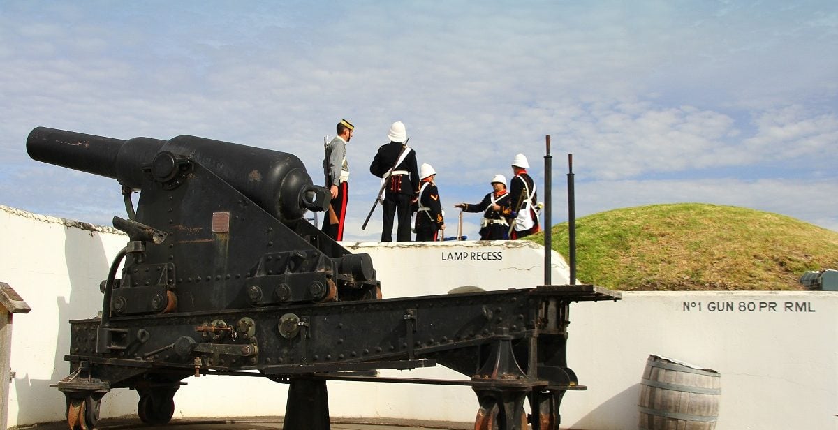 The 80 pound cannon in the Warrnambool Garrison fortifications will be fired  during this event