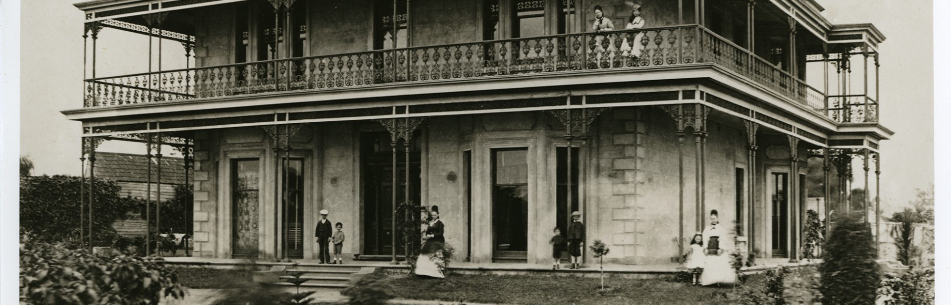 Linden, 26 Acland Street, St Kilda, 1872. Photographer, Donald Mc Donald, Port Phillip City Collection.