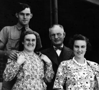 John and Elsie Curtin with their children at their Cottesloe house in 1942 JCPML00376 34 related image