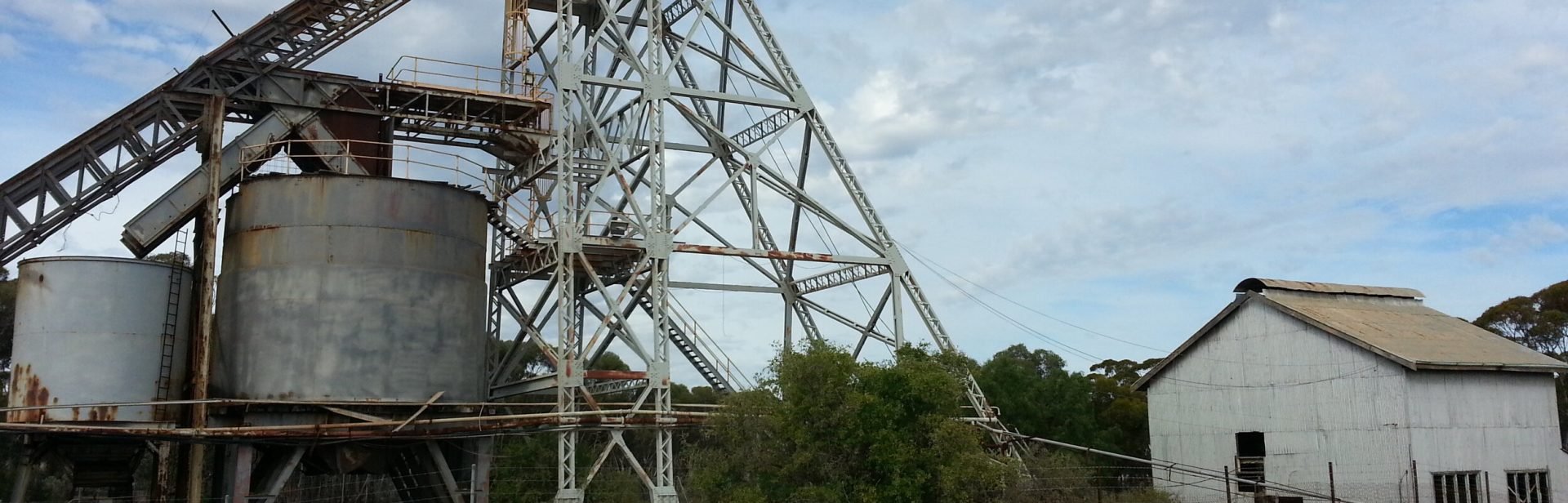 Regent Underlay Shaft Norseman Goldfields - formerly operated by Central Norseman Gold Corporation