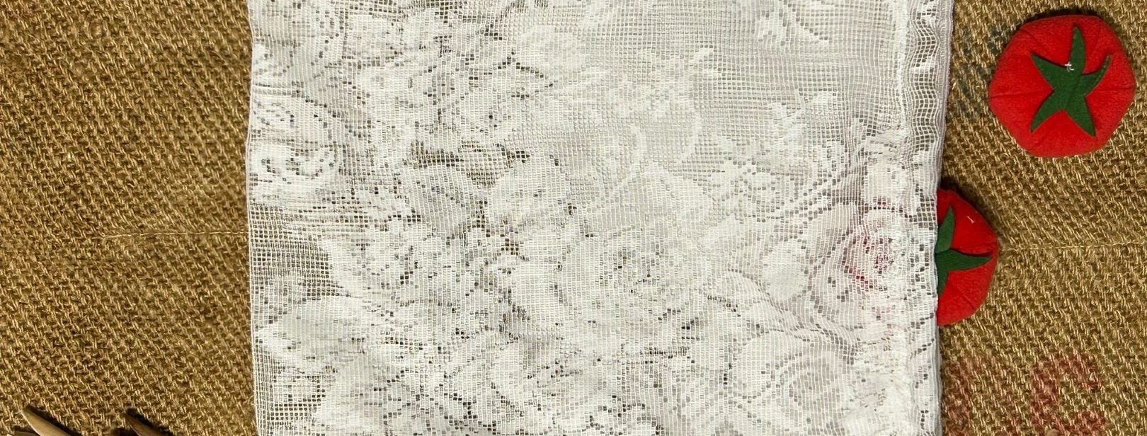 Curtain netting produce bag