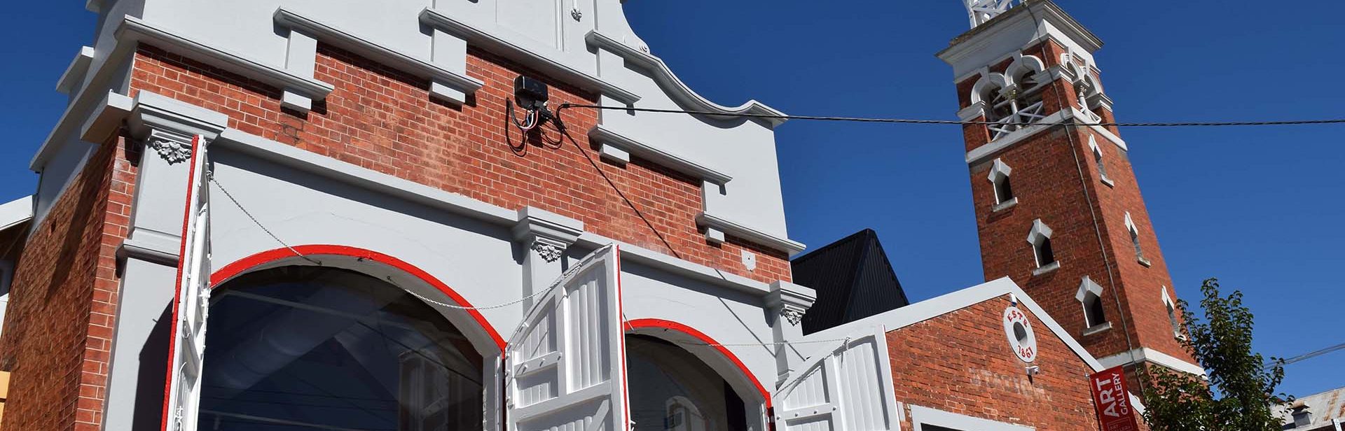 The Historic 1861 Old Maryborough Fire Station is now home to the award winning architecturally designed Central Goldfields Art Gallery.