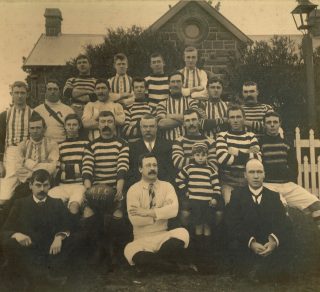 Meredith Football Club Team Photo 1910 related image