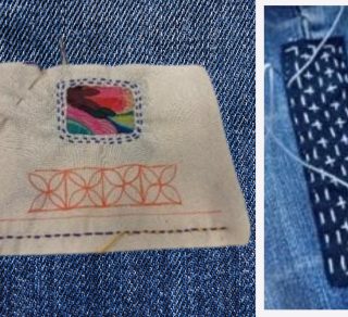 Samples of visible mending related image
