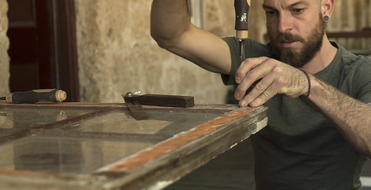 Artisan at work