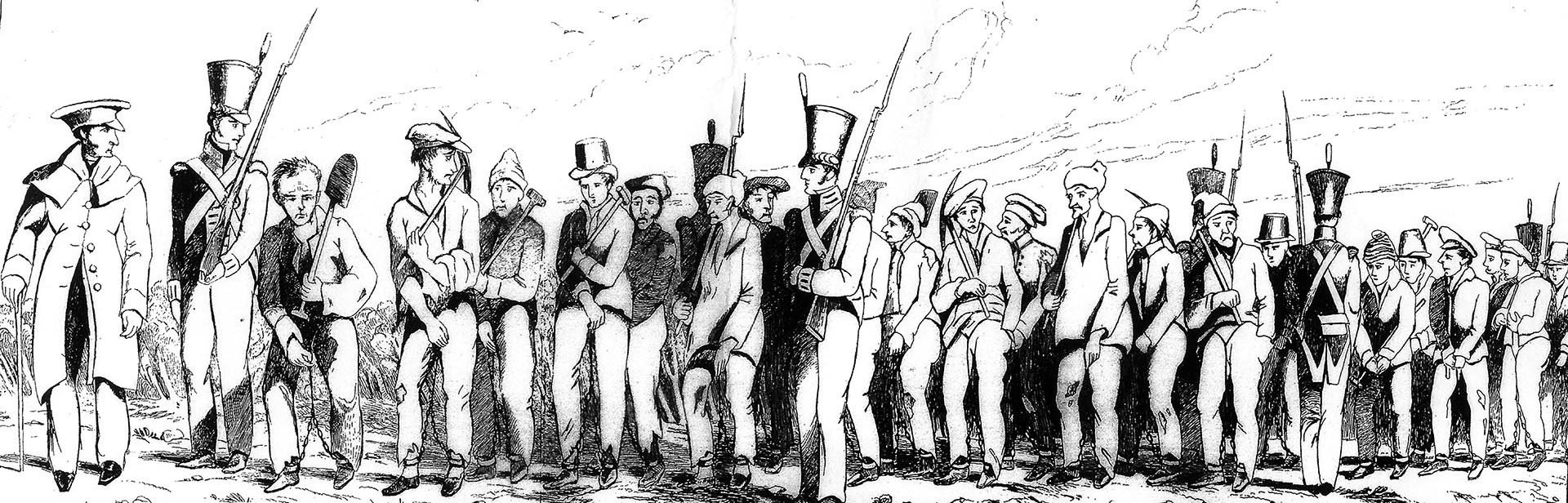 Convict Chain Gang
