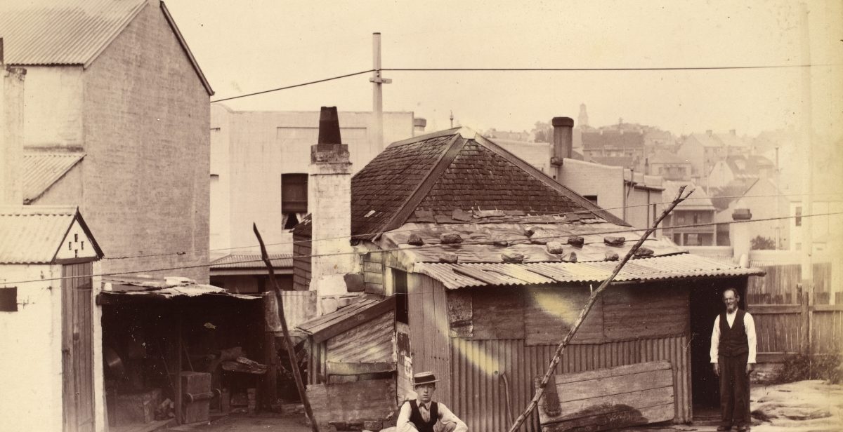 A home in Great Barcom Street, Darlinghurst, 1901 (City of Sydney Archives, A-00036186)