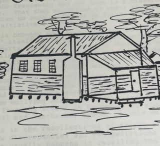Children s Sketch of Historic School Site related image