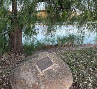Faithfull Massacre Historical Marker adjacent to Lake Benalla related image