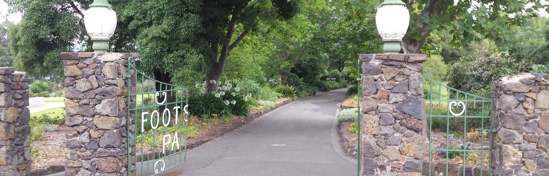 Entrance Footscray Park