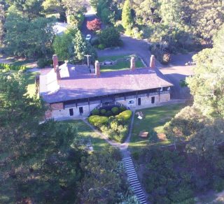 Aerial Photograph of the Main House related image