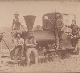 Photograph of Railway Workers South Maitland Railway related image