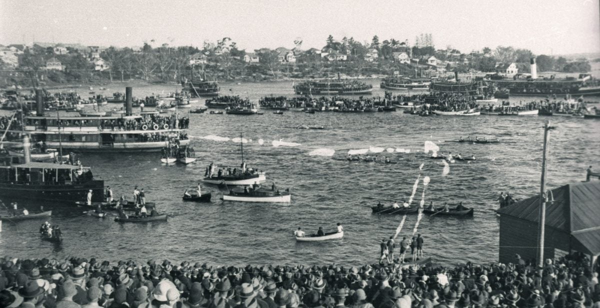 Regatta on the Parramatta River, 1927