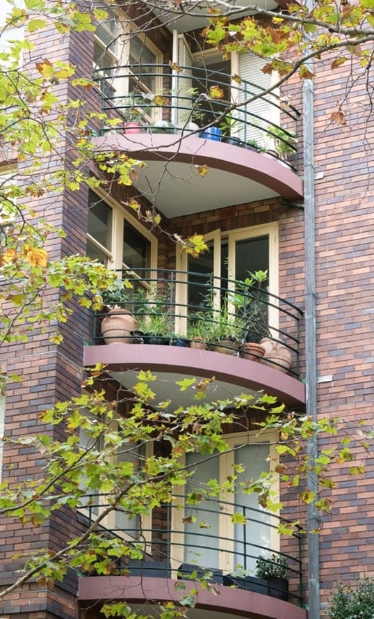 Art Deco Balconies