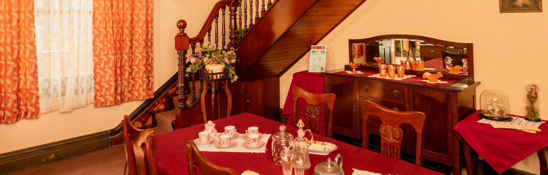 A historic home available for group visits